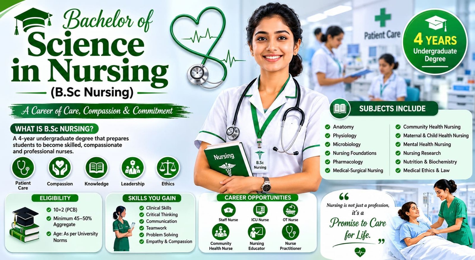 Bachelor of Science in Nursing (B.Sc Nursing)